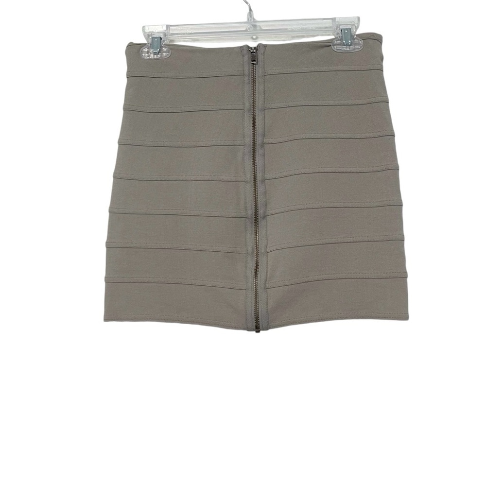 Acne Studios Gray Y2K Pop Classics Bandage Bodycon Mini Skirt‎ Size 38 Party